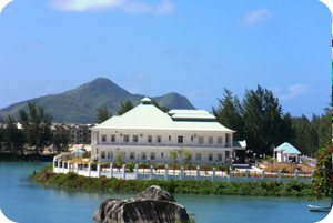 le siège de l'Assemblée Nationale des Seychelles