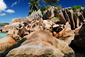 La Digue aux Seychelles