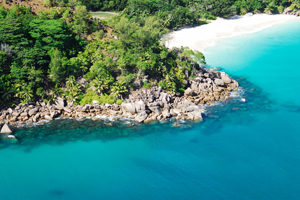 Praslin aux Seychelles